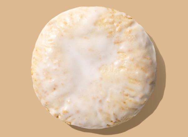 Kentucky Butter Cake cookie on a beige background